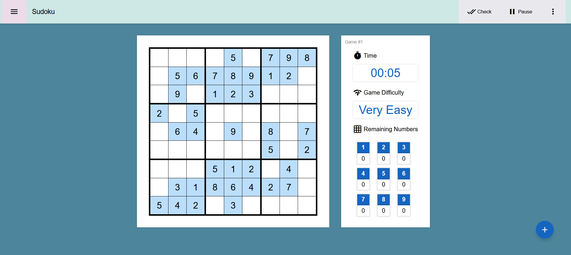 Sudoku Game